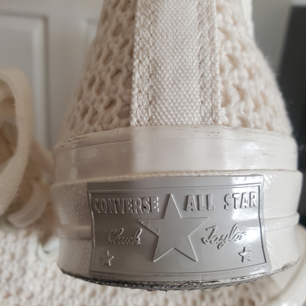 Converse Chuck Taylor All Star 70 High Top Color Egret/lilac Daze W 9.5 M 7.5 - Picture 13 of 13